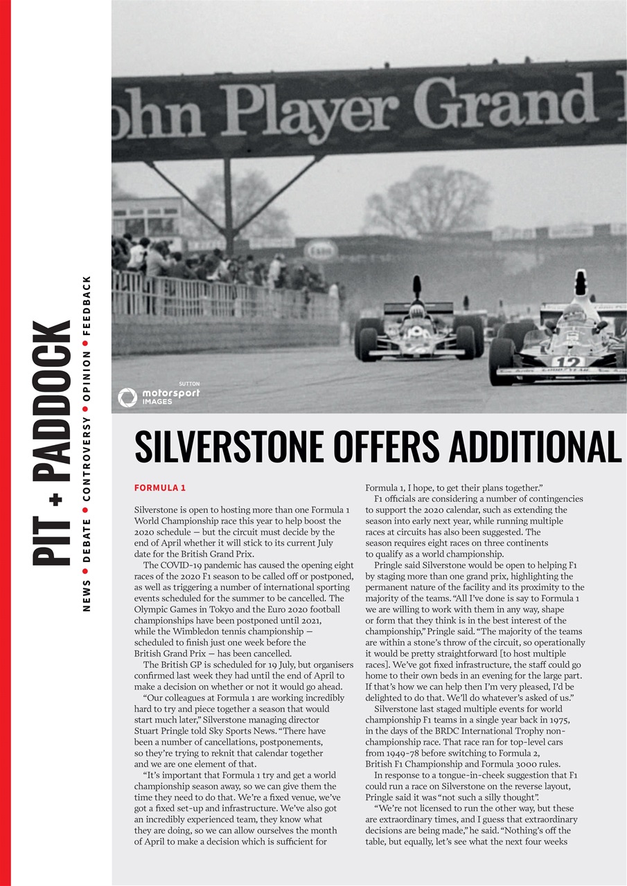 Autosport Preview Pages
