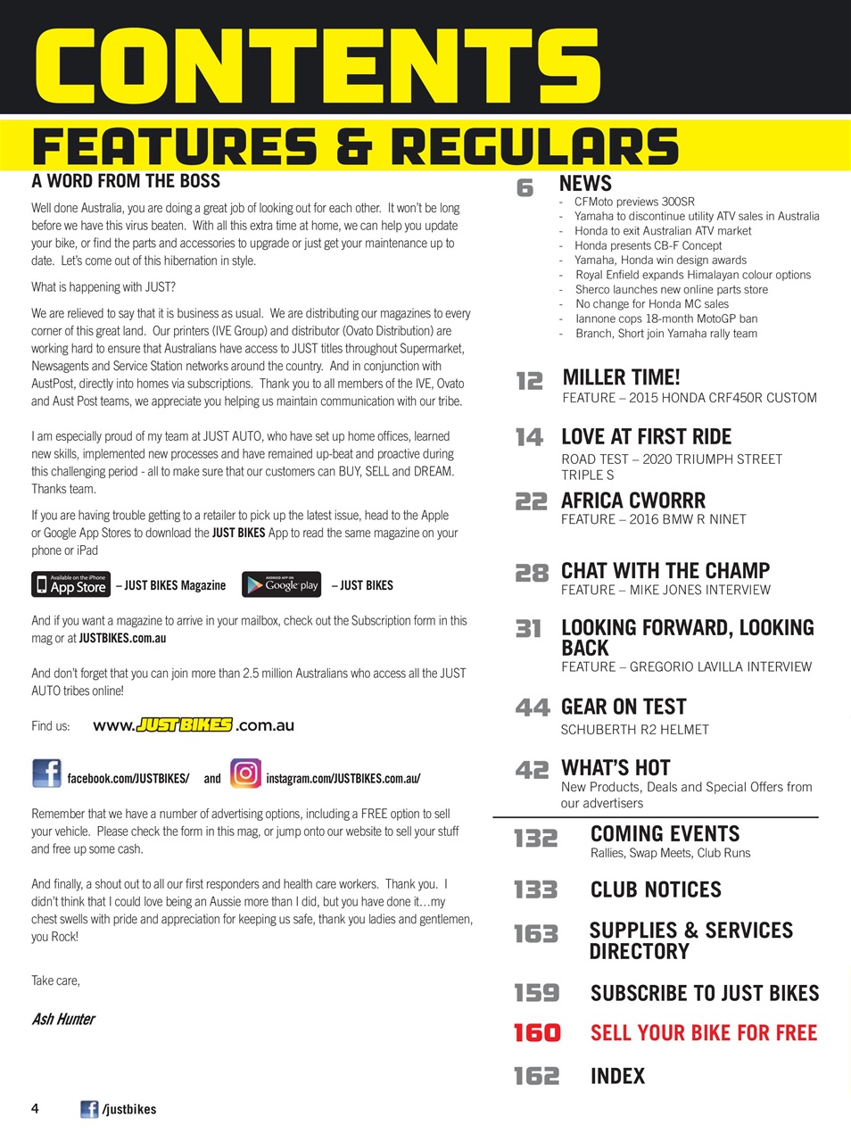 JUST BIKES Preview Pages