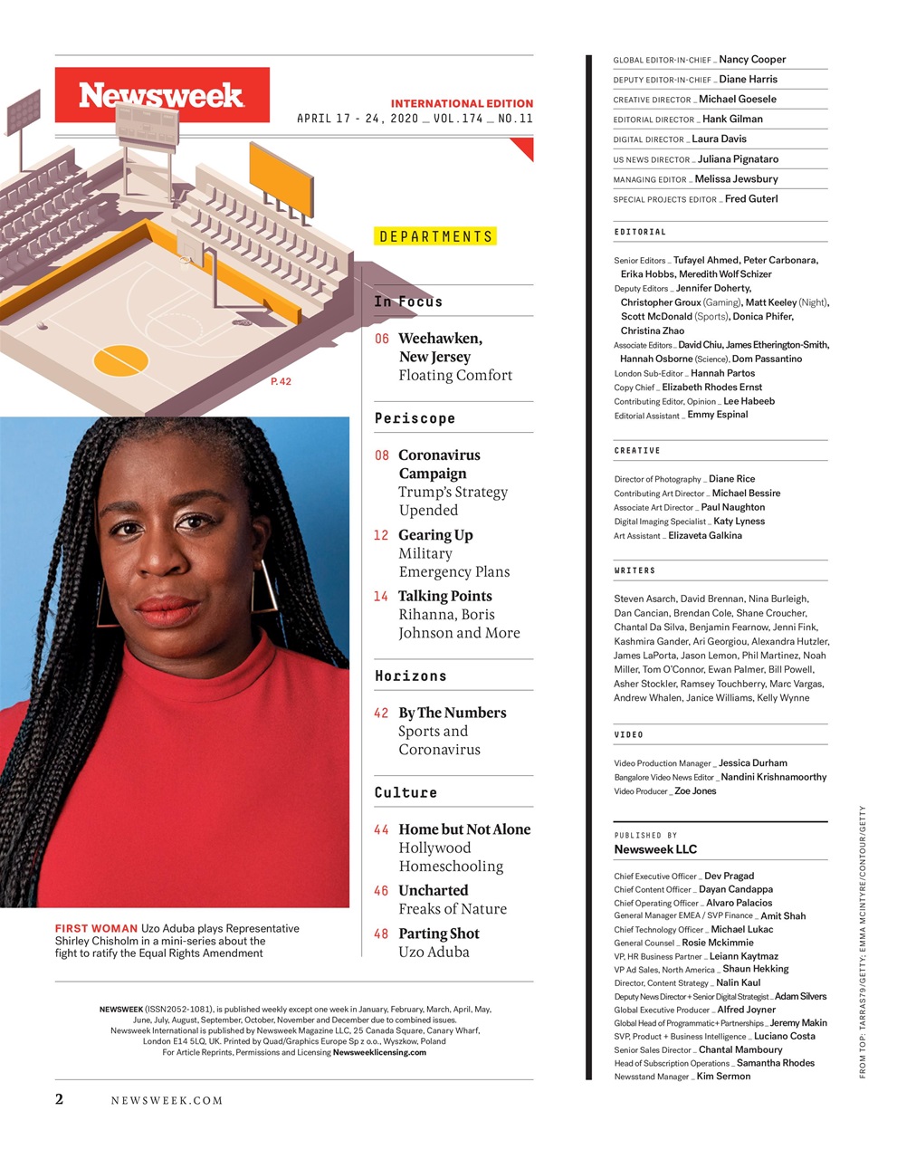 Newsweek International Preview Pages