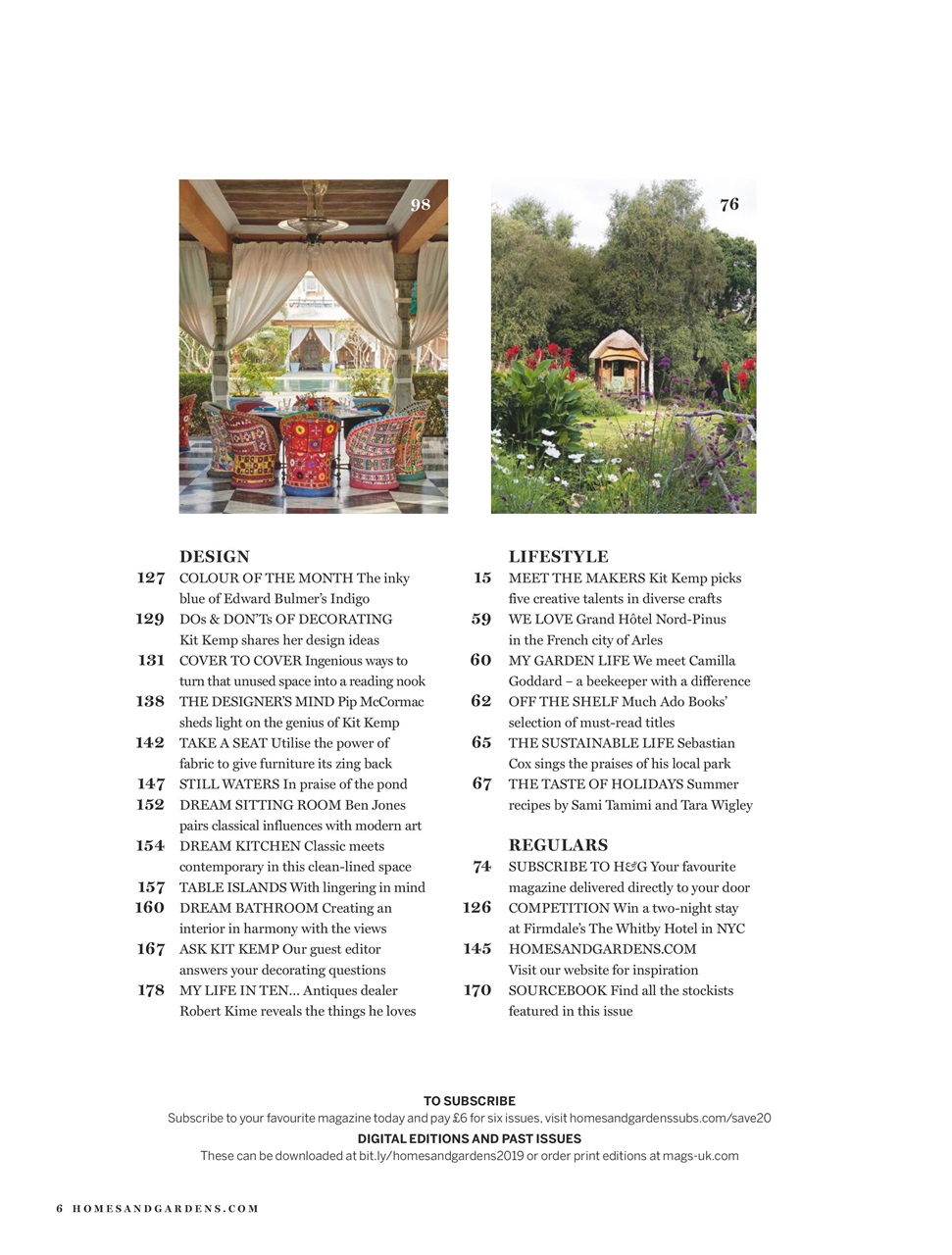 Homes & Gardens Preview Pages