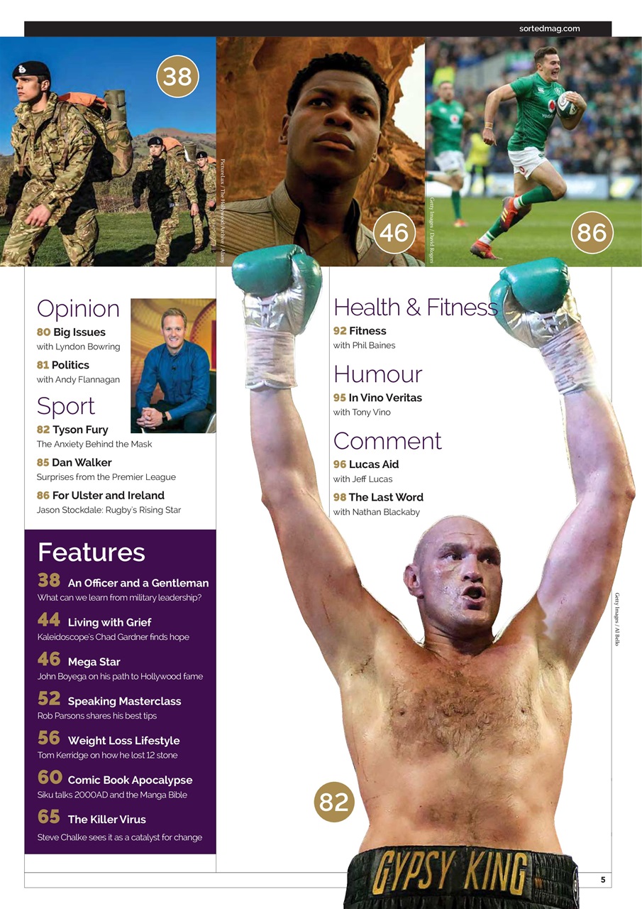 Sorted Magazine – The men's mag with morals Preview Pages