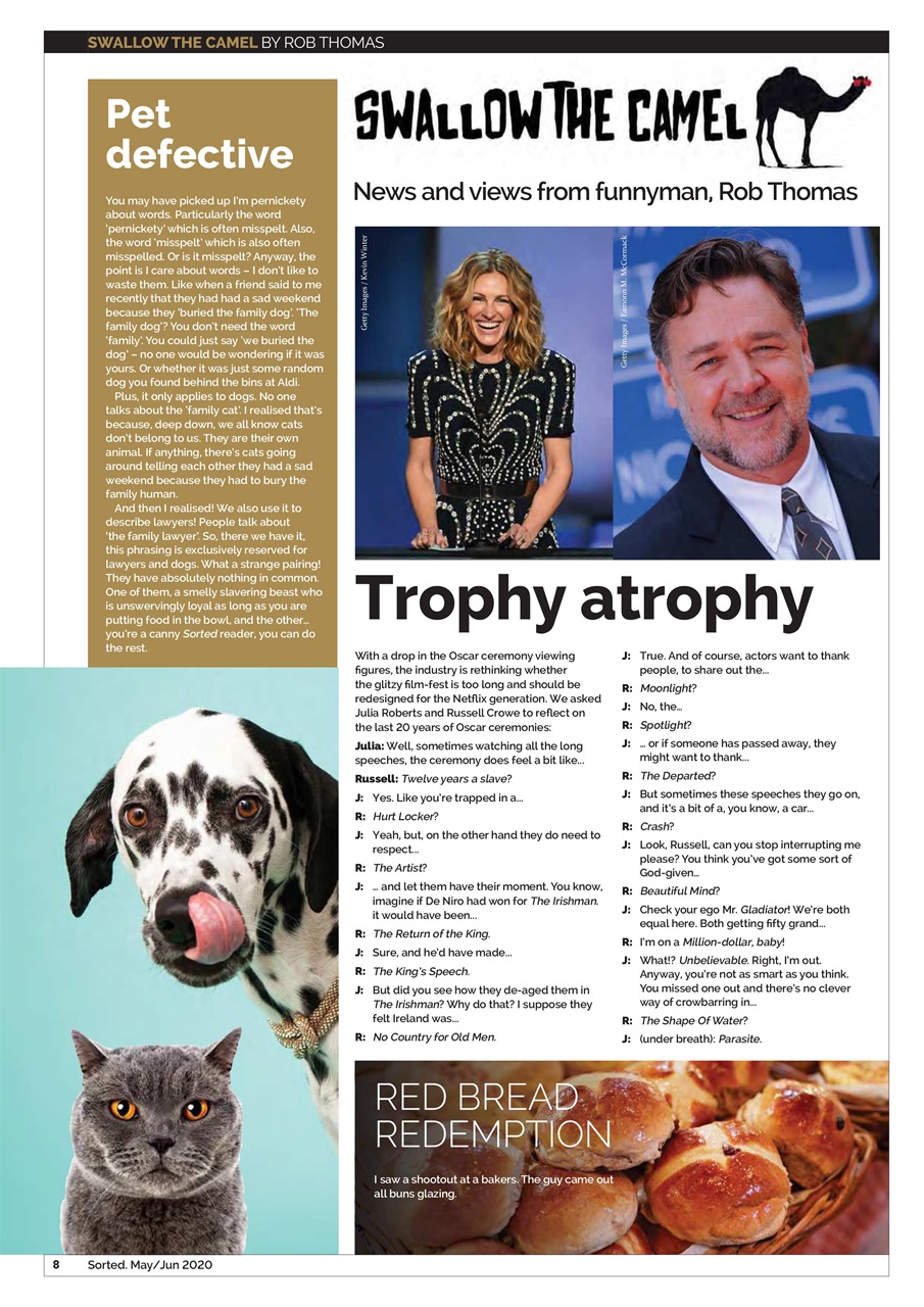 Sorted Magazine – The men's mag with morals Preview Pages