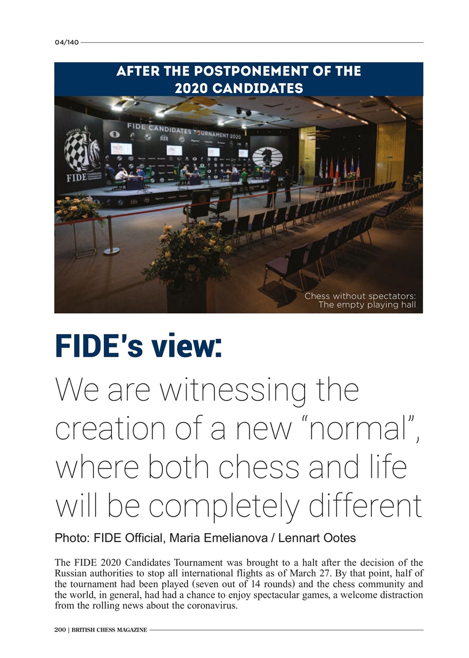 British Chess Magazine Preview Pages