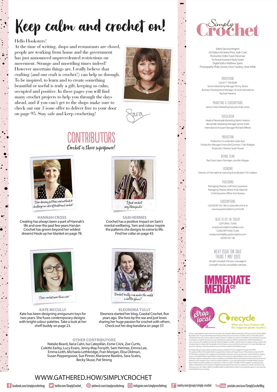 Simply Crochet Preview Pages