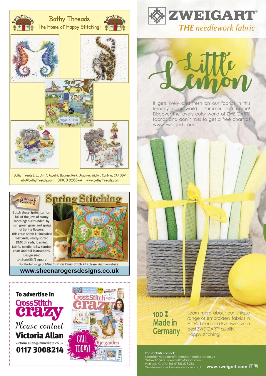 Cross Stitch Crazy Preview Pages