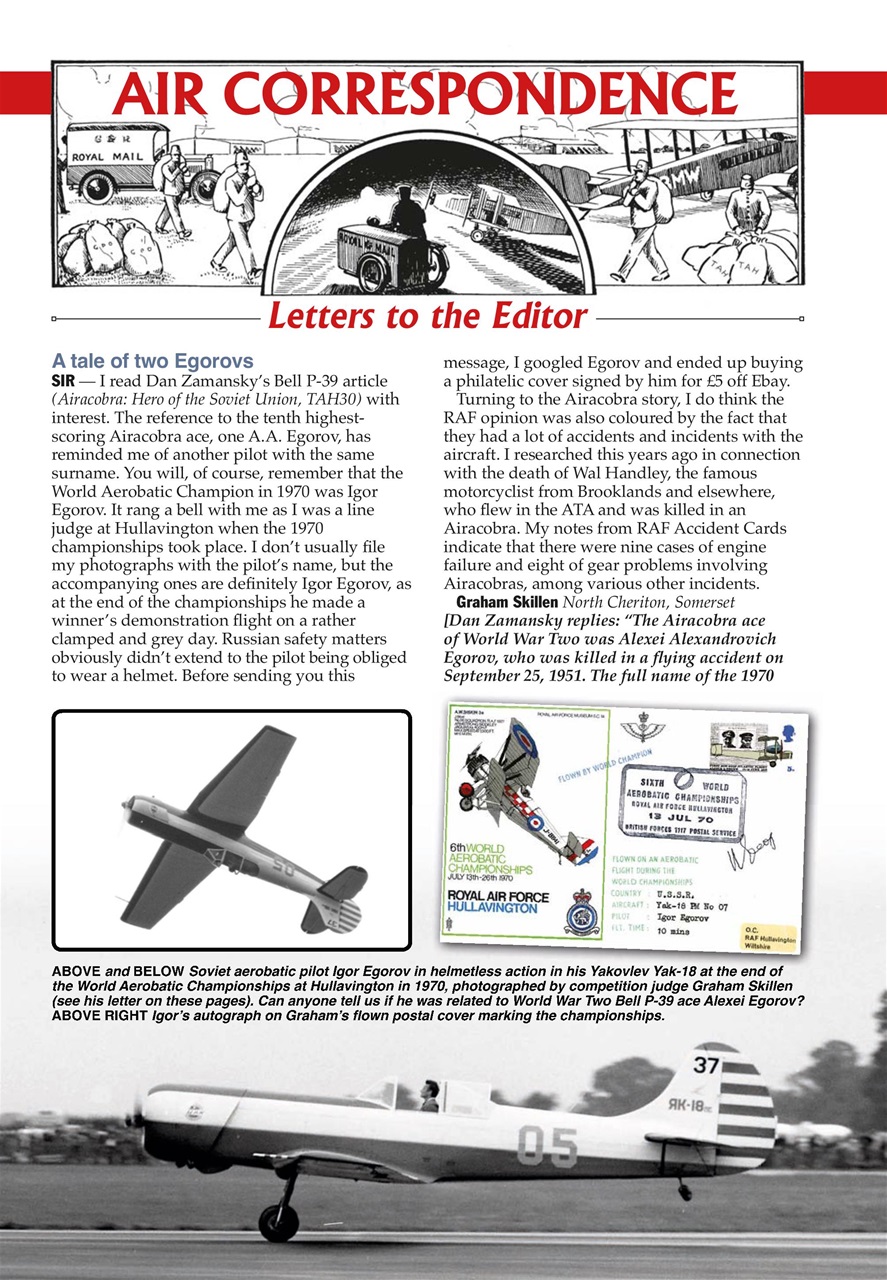 The Aviation Historian Magazine Preview Pages