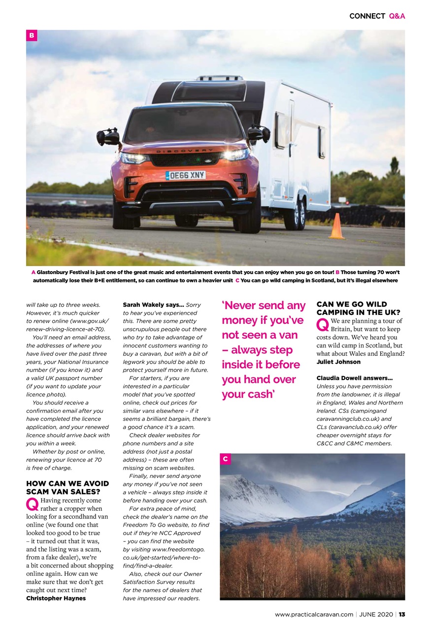 Practical Caravan Preview Pages