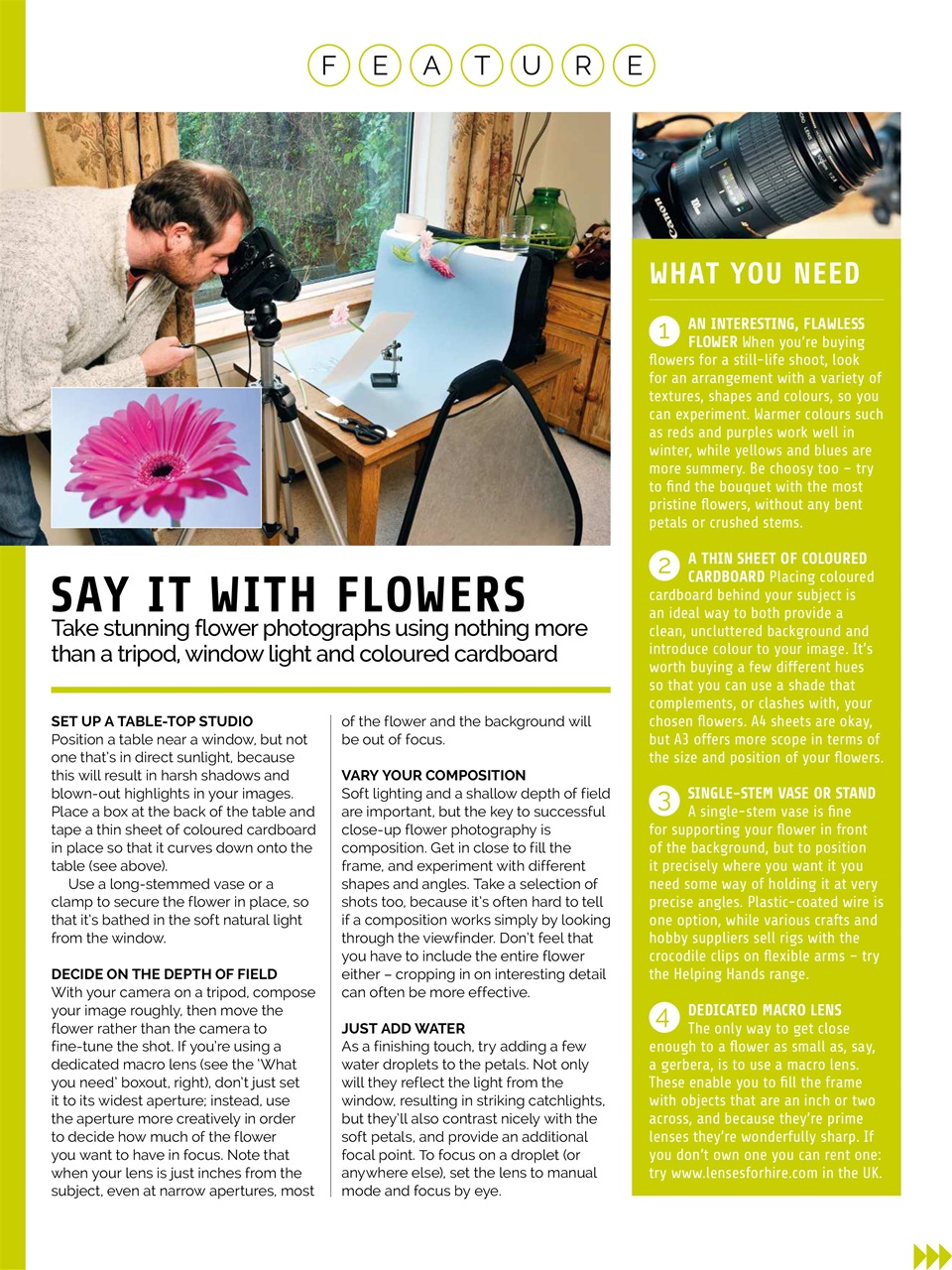 Photography Week Preview Pages