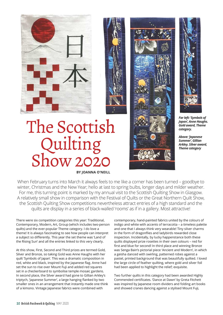 Patchwork and Quilting Preview Pages