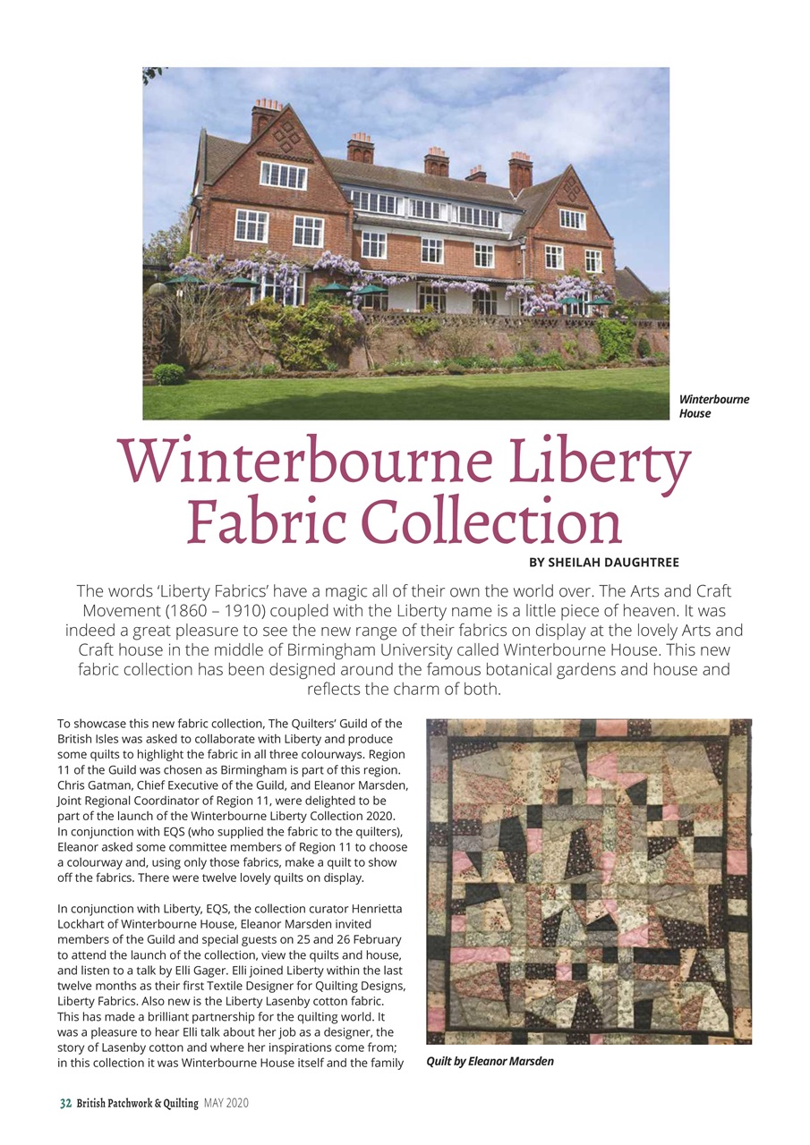 Patchwork and Quilting Preview Pages