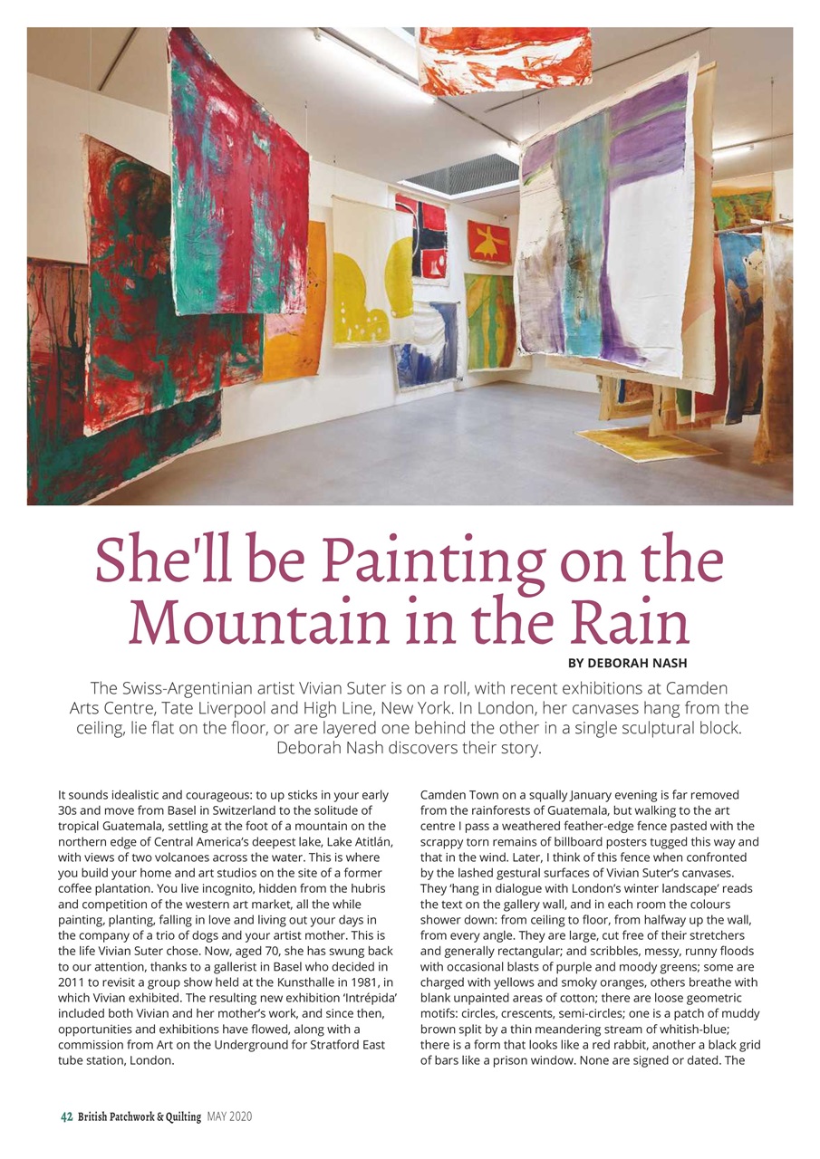 Patchwork and Quilting Preview Pages