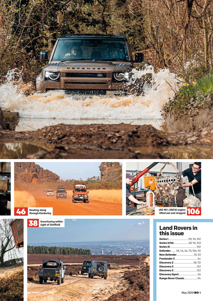 Land Rover Owner Preview Pages