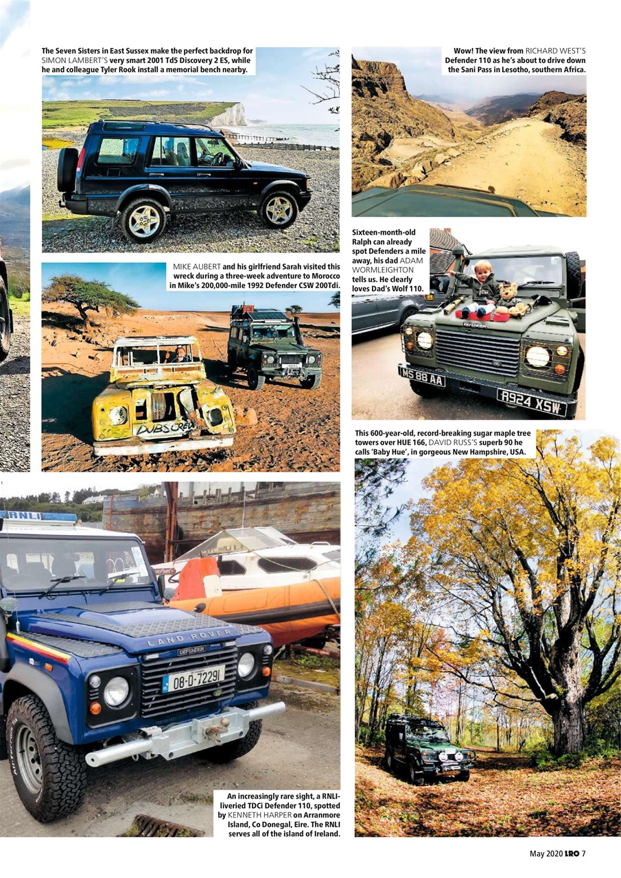 Land Rover Owner Preview Pages