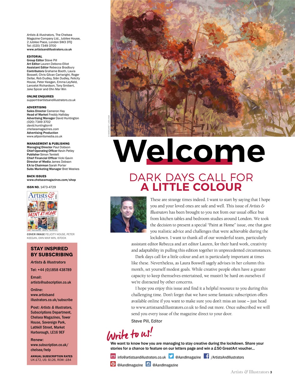 Artists & Illustrators Preview Pages