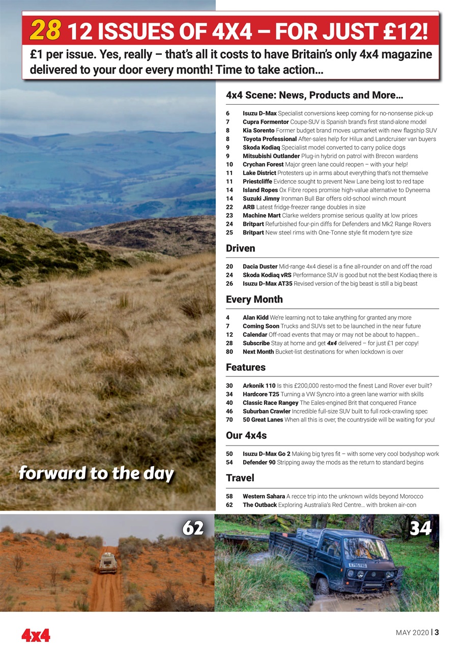 Overlander 4X4 Preview Pages