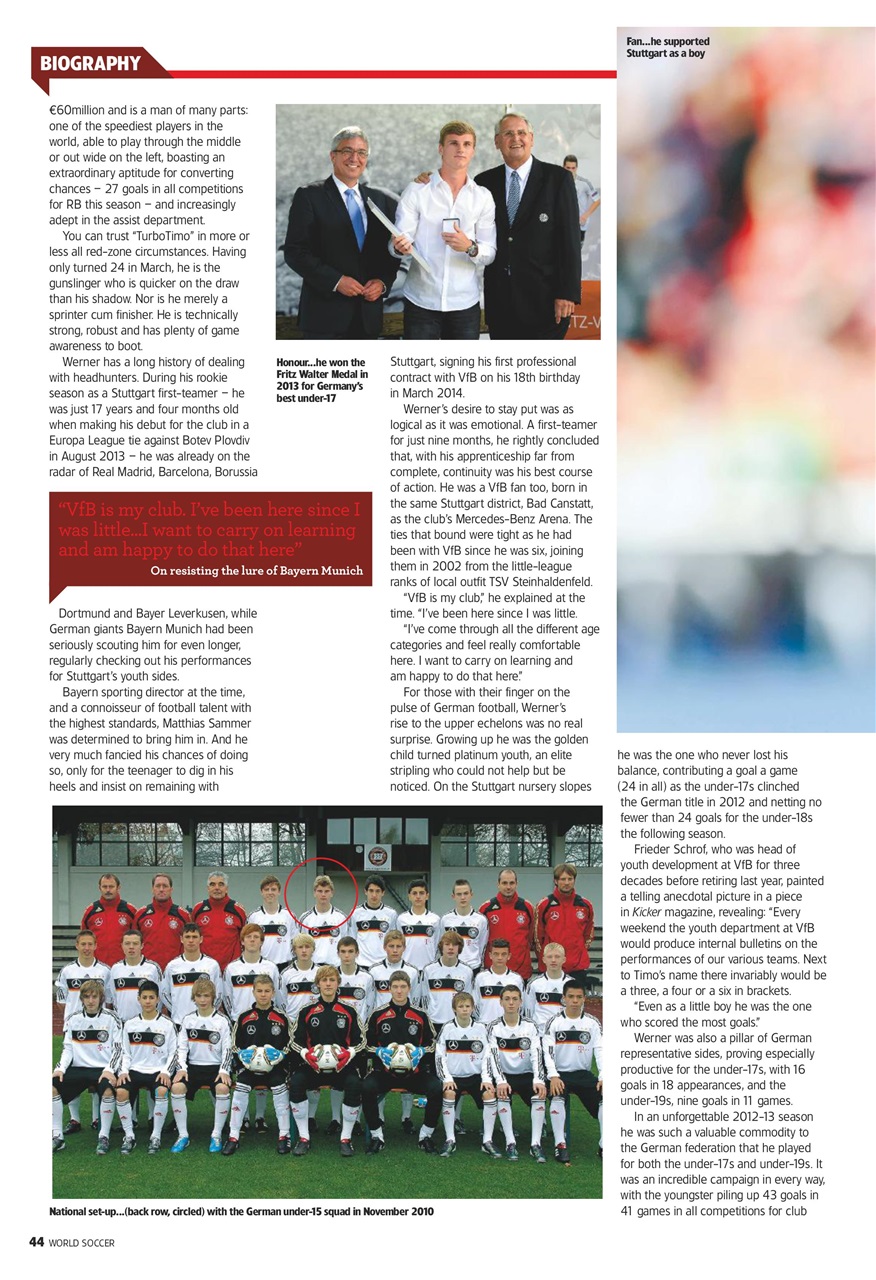 World Soccer Preview Pages