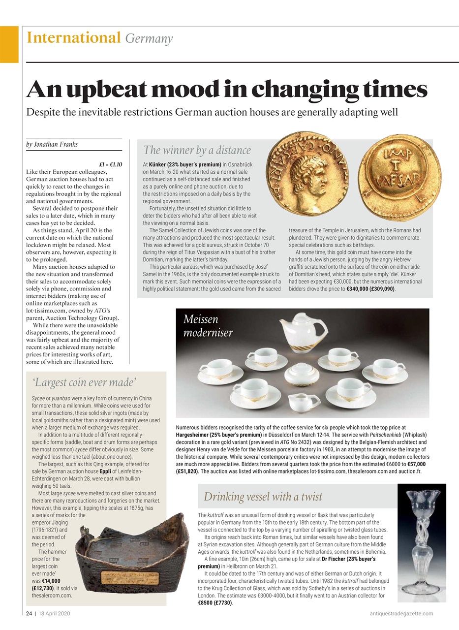 Antiques Trade Gazette Preview Pages