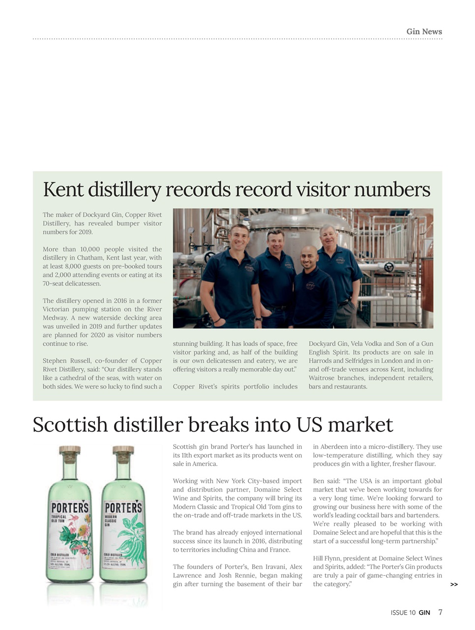 Gin Magazine Preview Pages