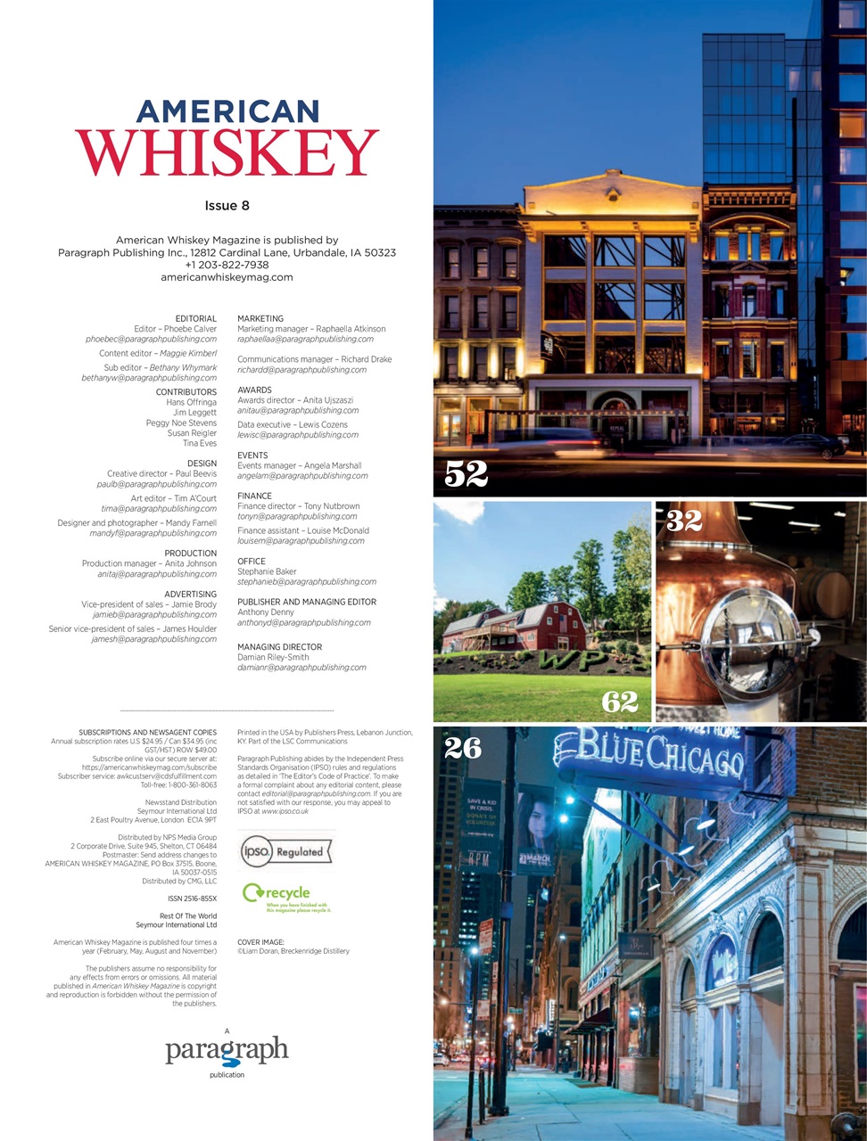 American Whiskey Magazine Preview Pages