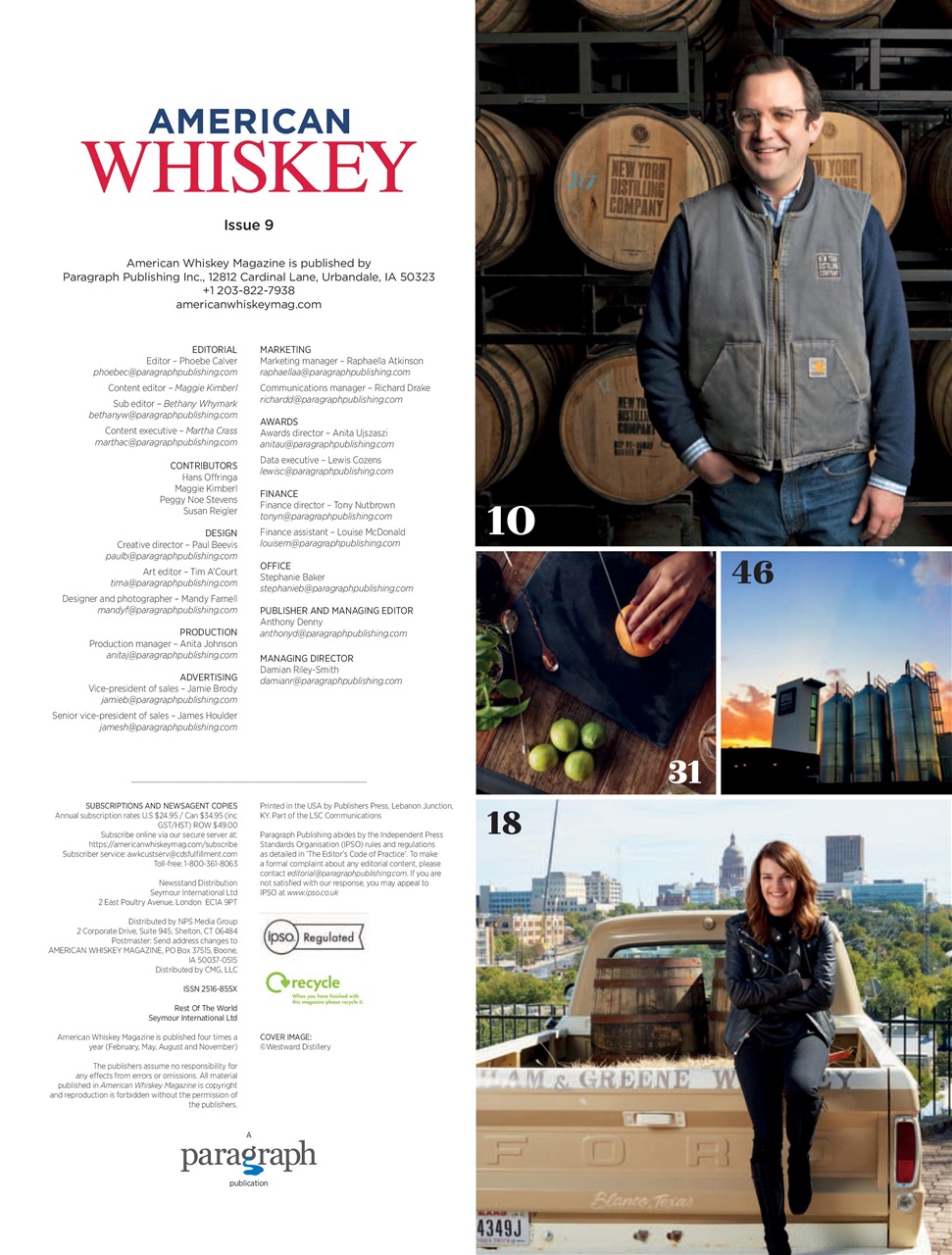 American Whiskey Magazine Preview Pages