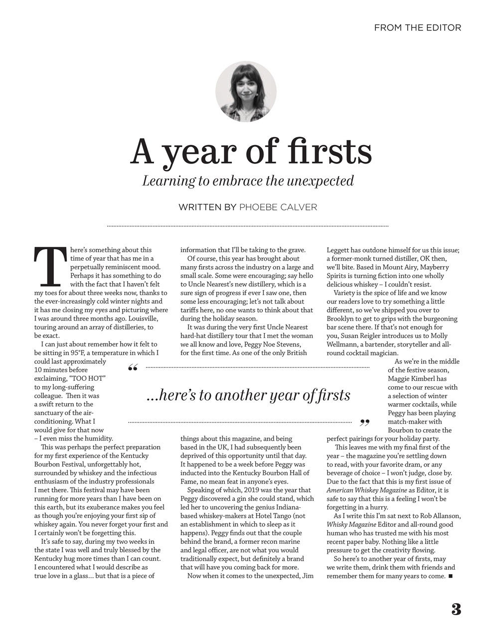 American Whiskey Magazine Preview Pages