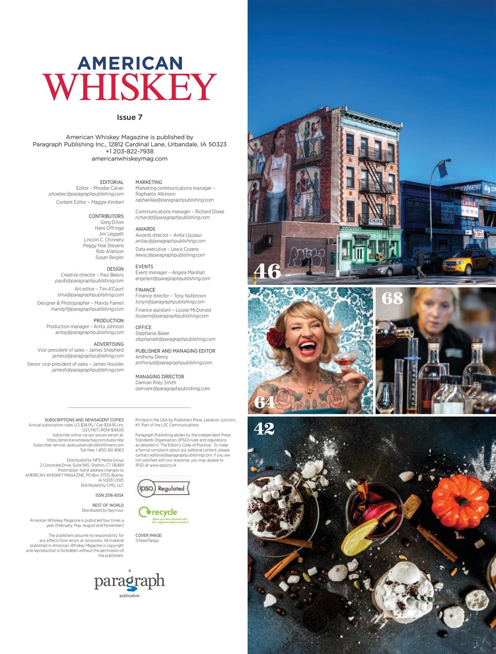 American Whiskey Magazine Preview Pages
