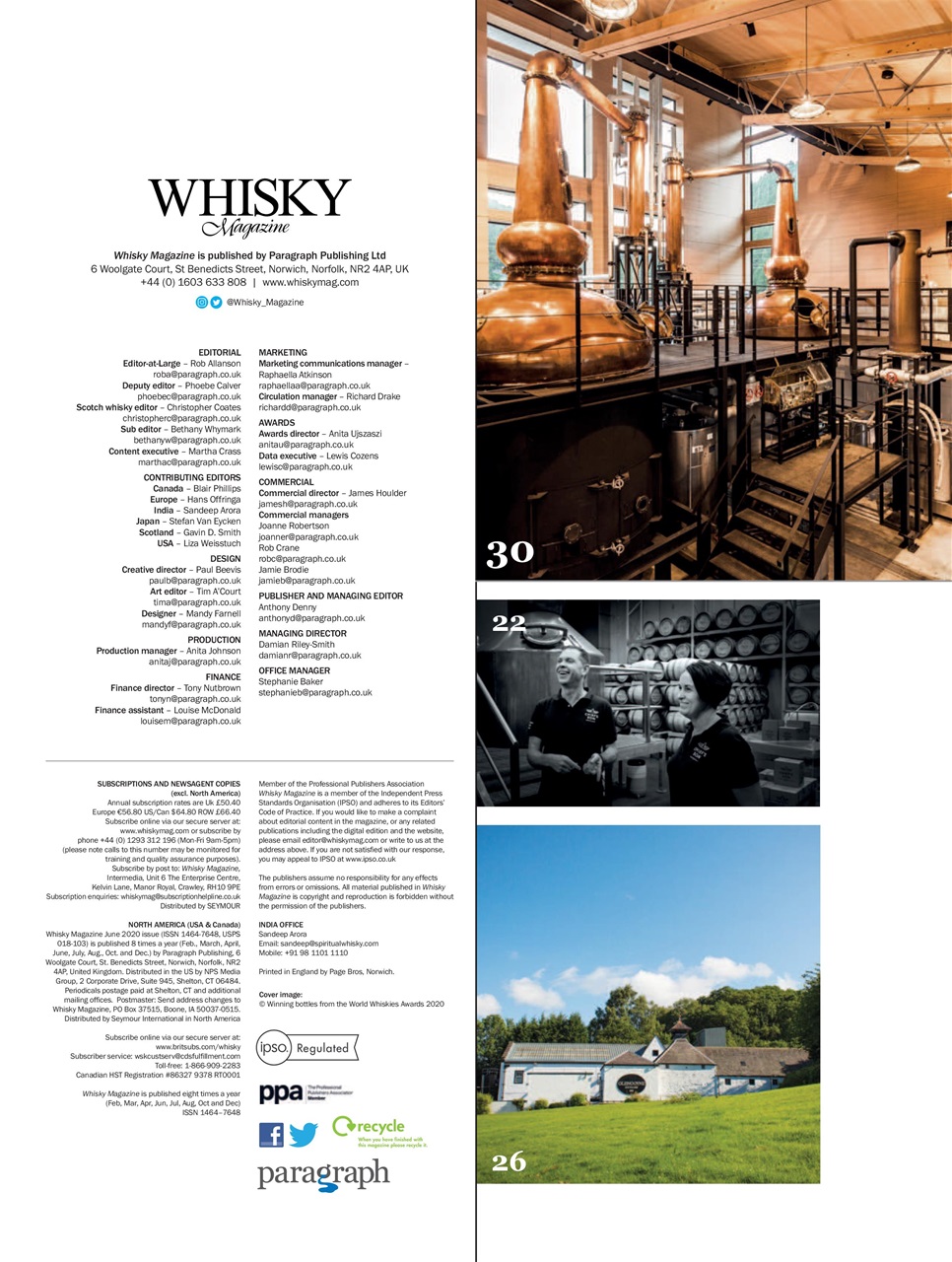 Whisky Magazine Preview Pages