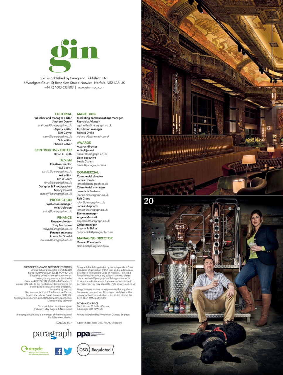 Gin Magazine Preview Pages