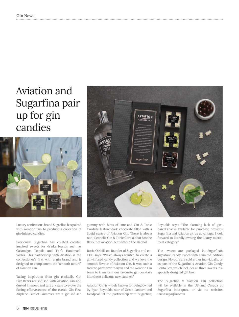 Gin Magazine Preview Pages