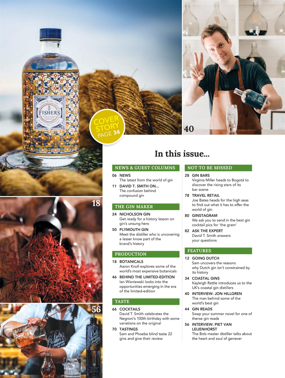 Gin Magazine Preview Pages