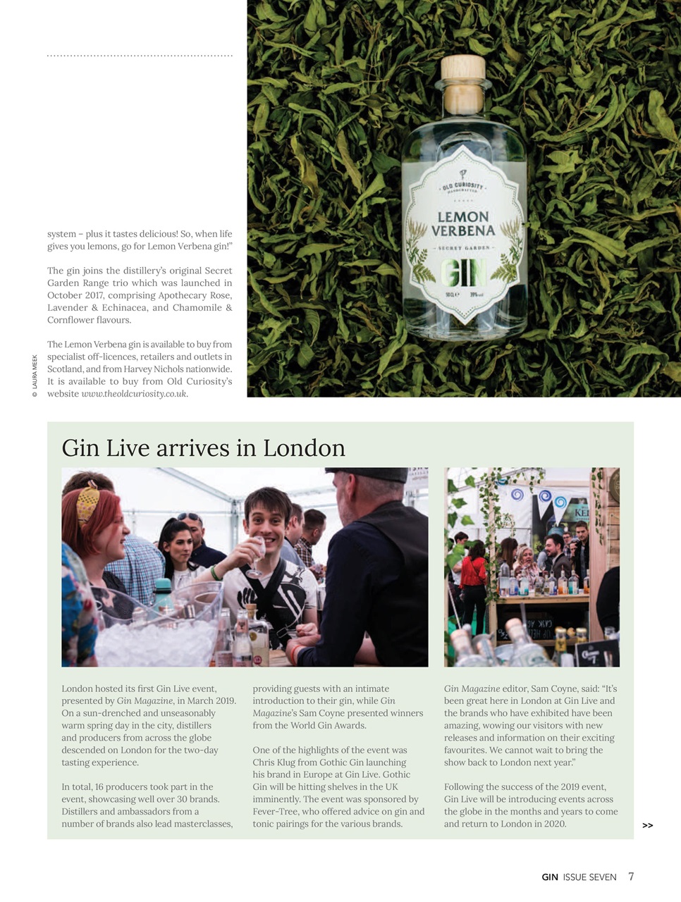 Gin Magazine Preview Pages