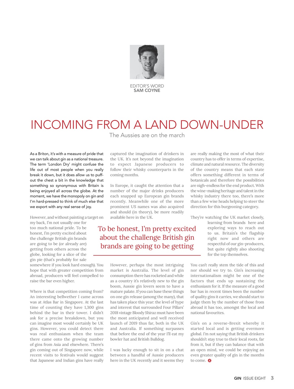 Gin Magazine Preview Pages