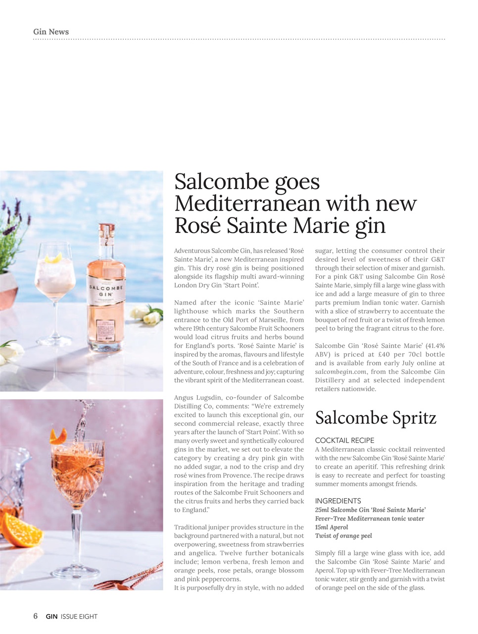 Gin Magazine Preview Pages