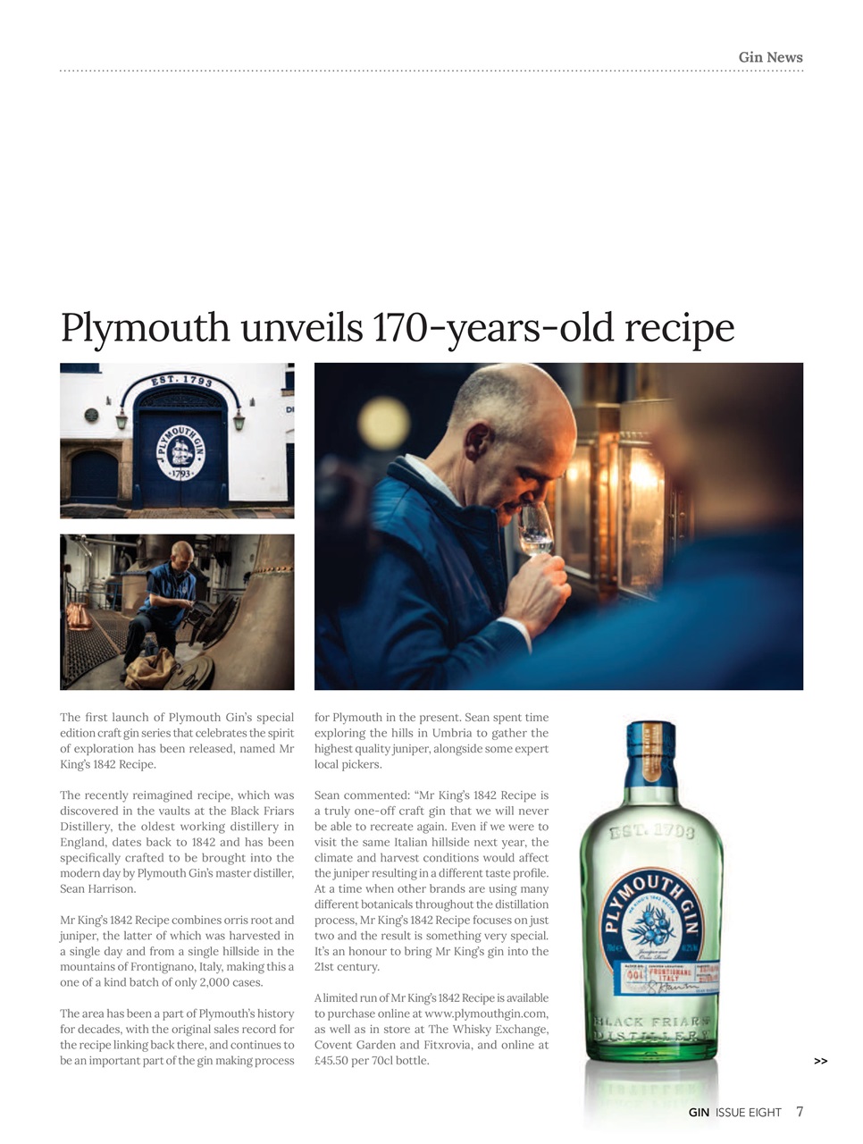 Gin Magazine Preview Pages