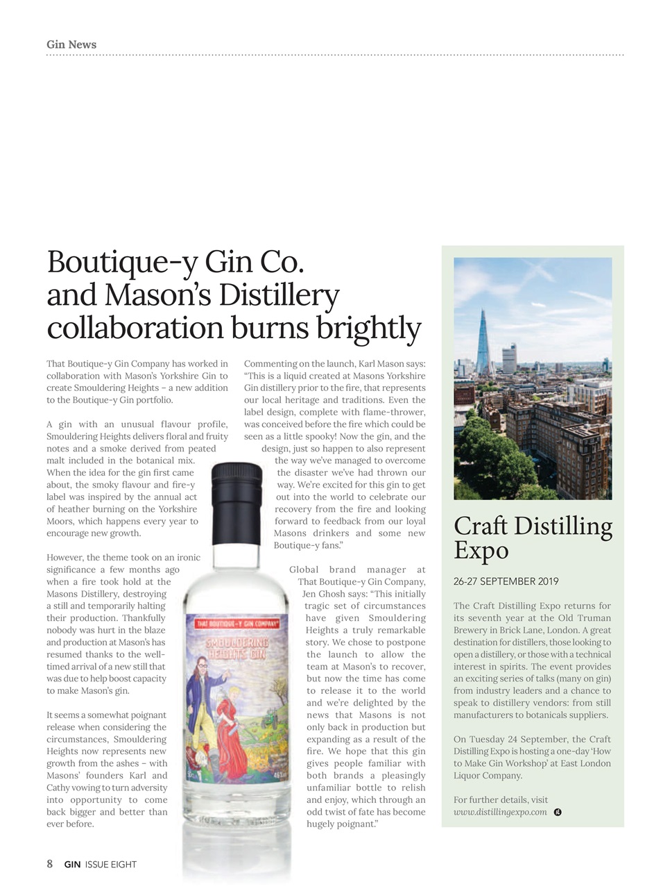 Gin Magazine Preview Pages