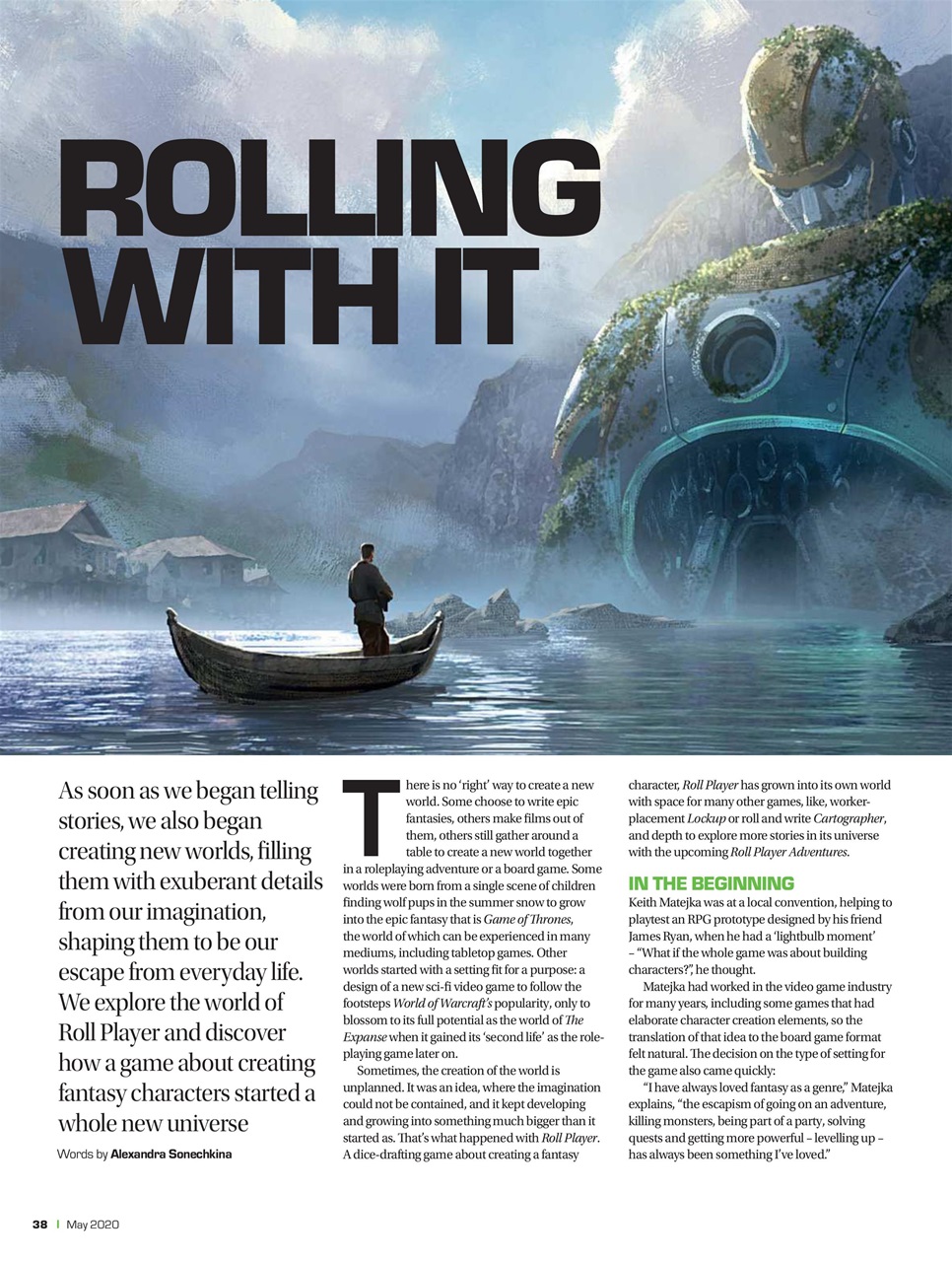 Tabletop Gaming Preview Pages