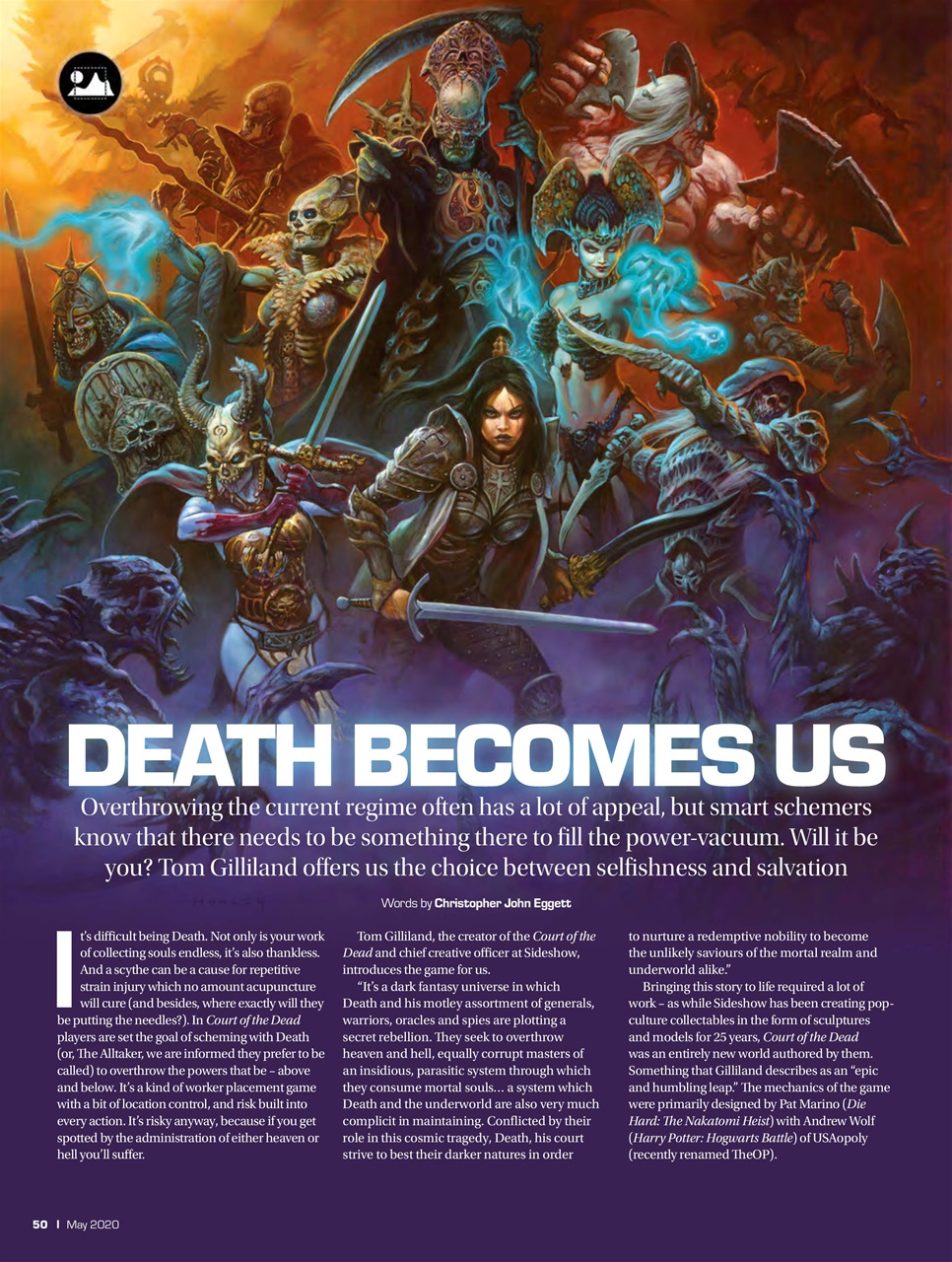 Tabletop Gaming Preview Pages