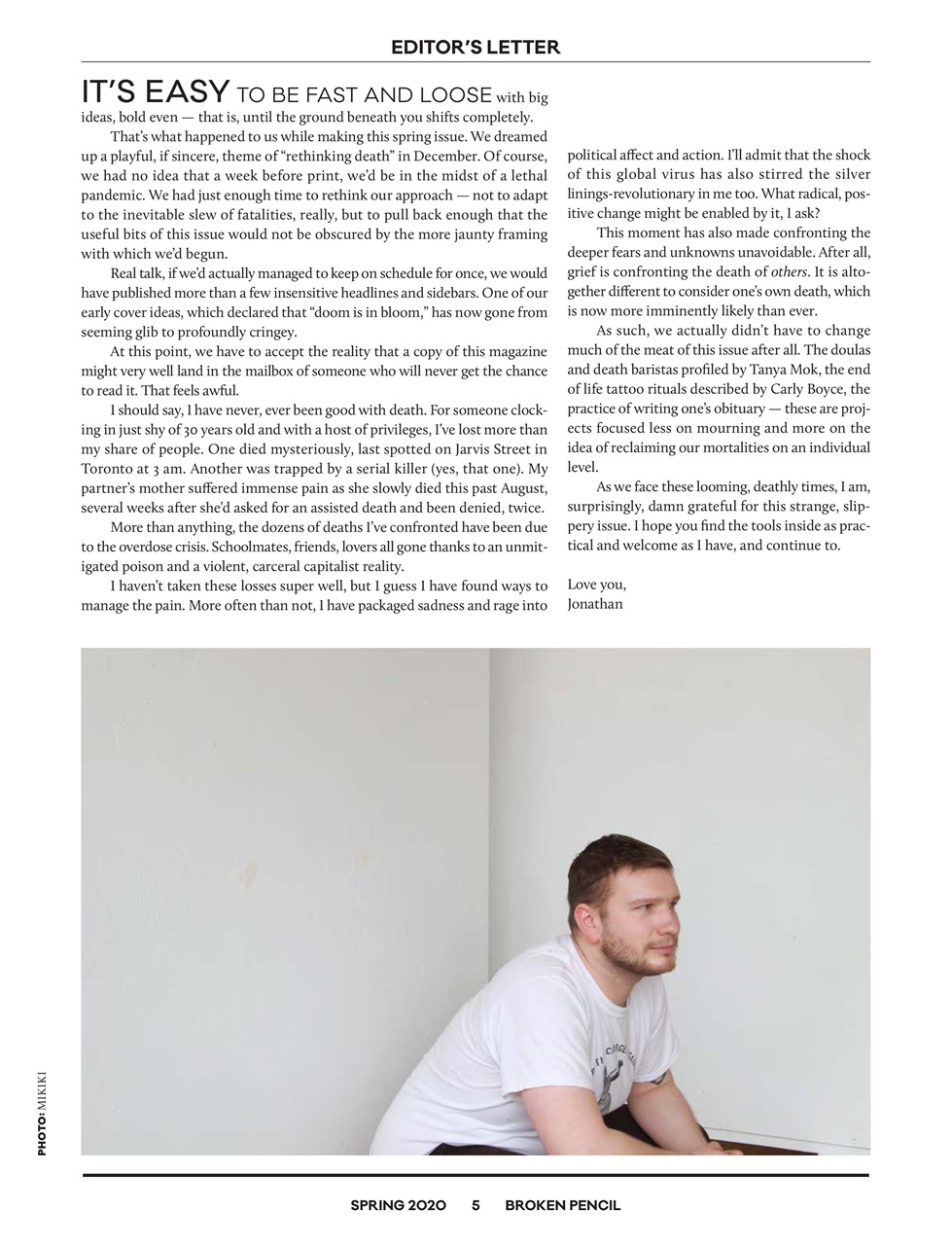 Broken Pencil Preview Pages