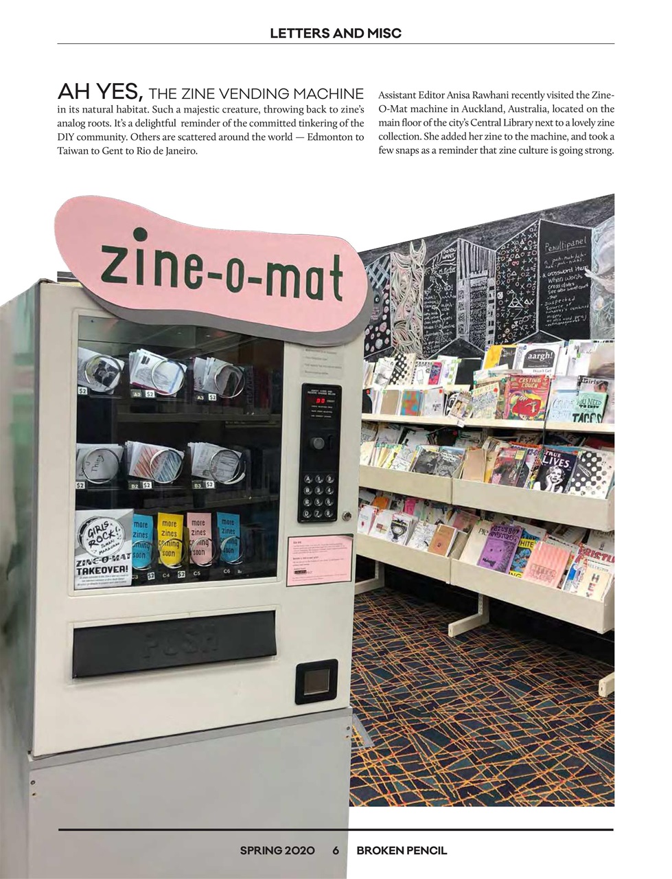 Broken Pencil Preview Pages