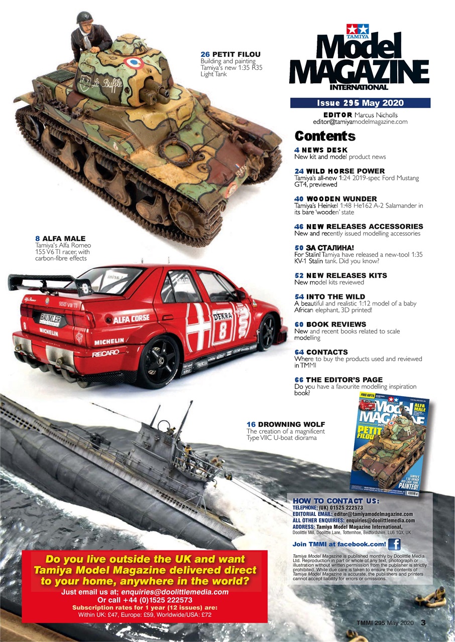 Tamiya Model Magazine Preview Pages