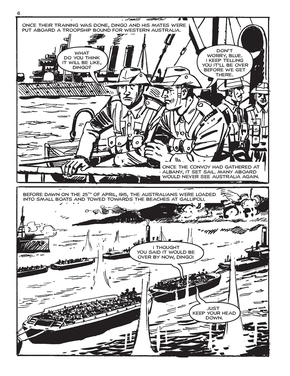 Commando Preview Pages