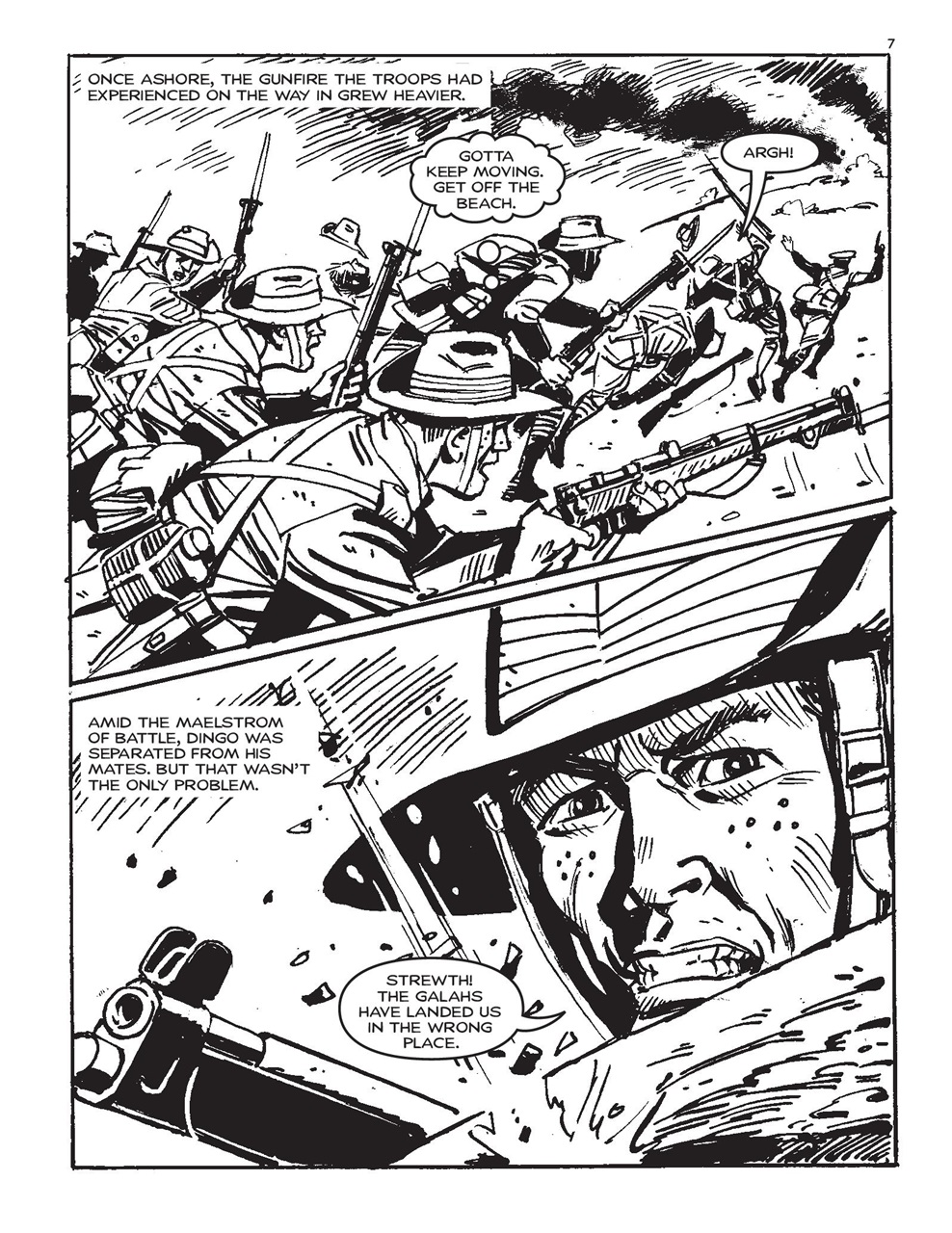 Commando Preview Pages