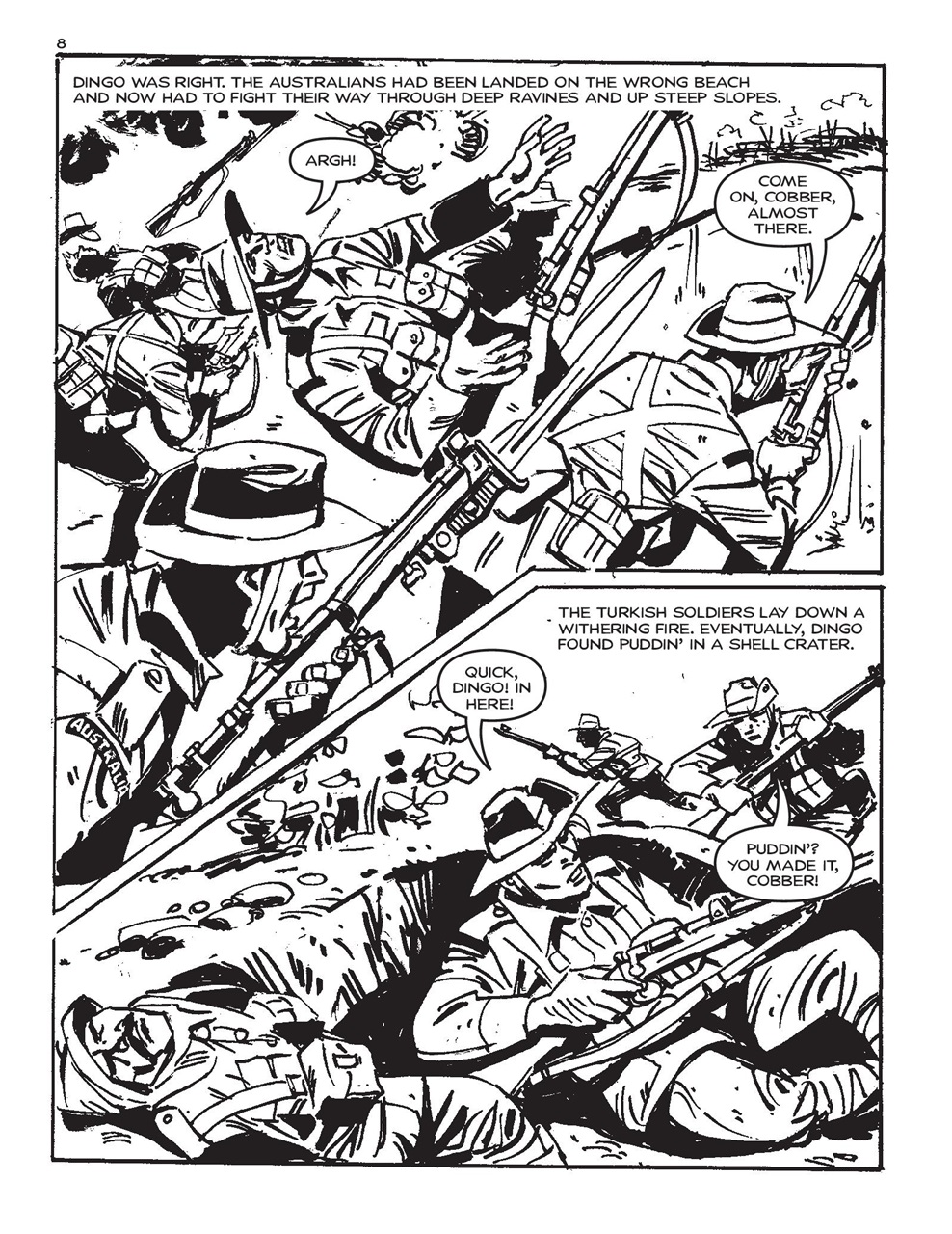 Commando Preview Pages