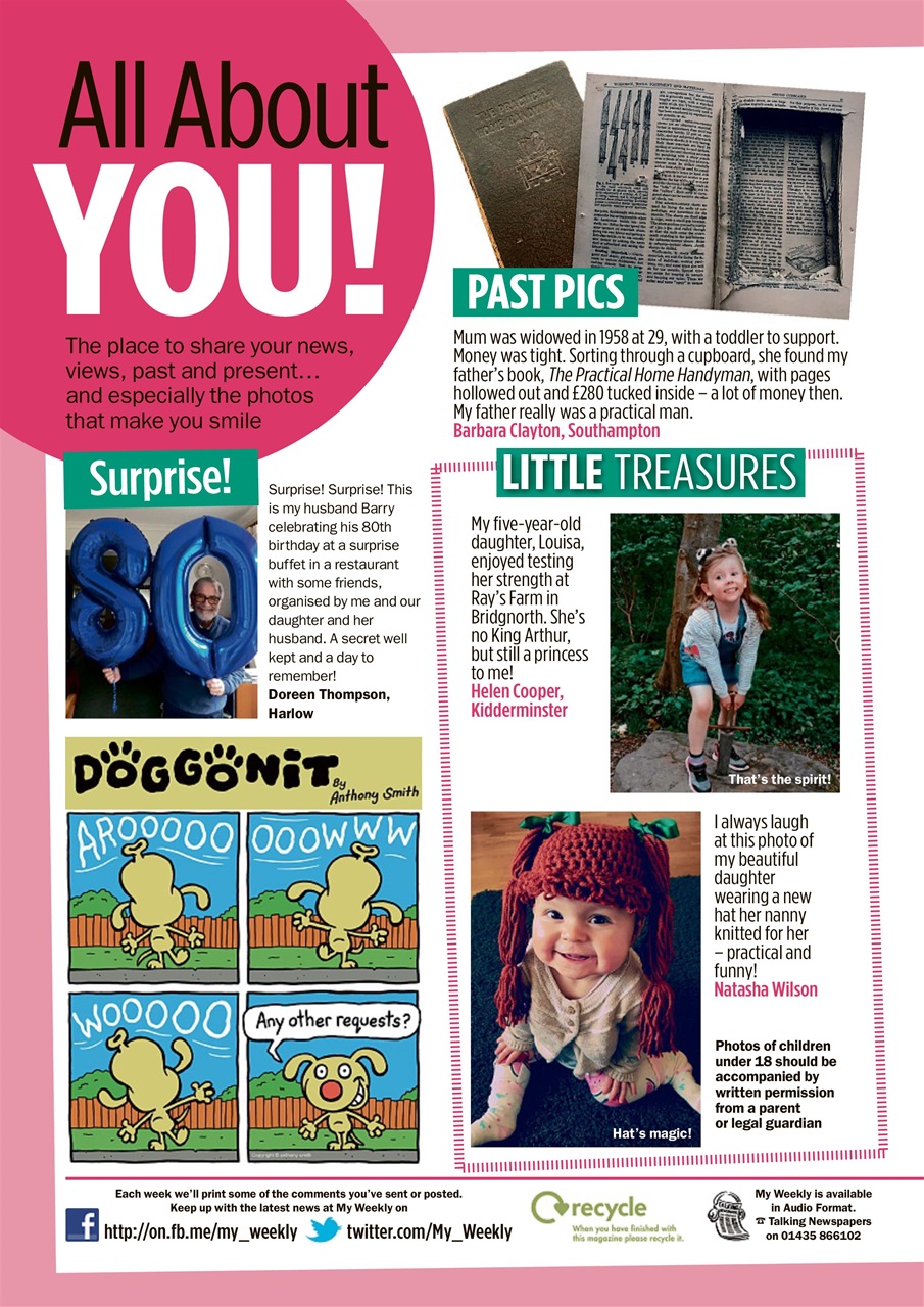 My Weekly Preview Pages