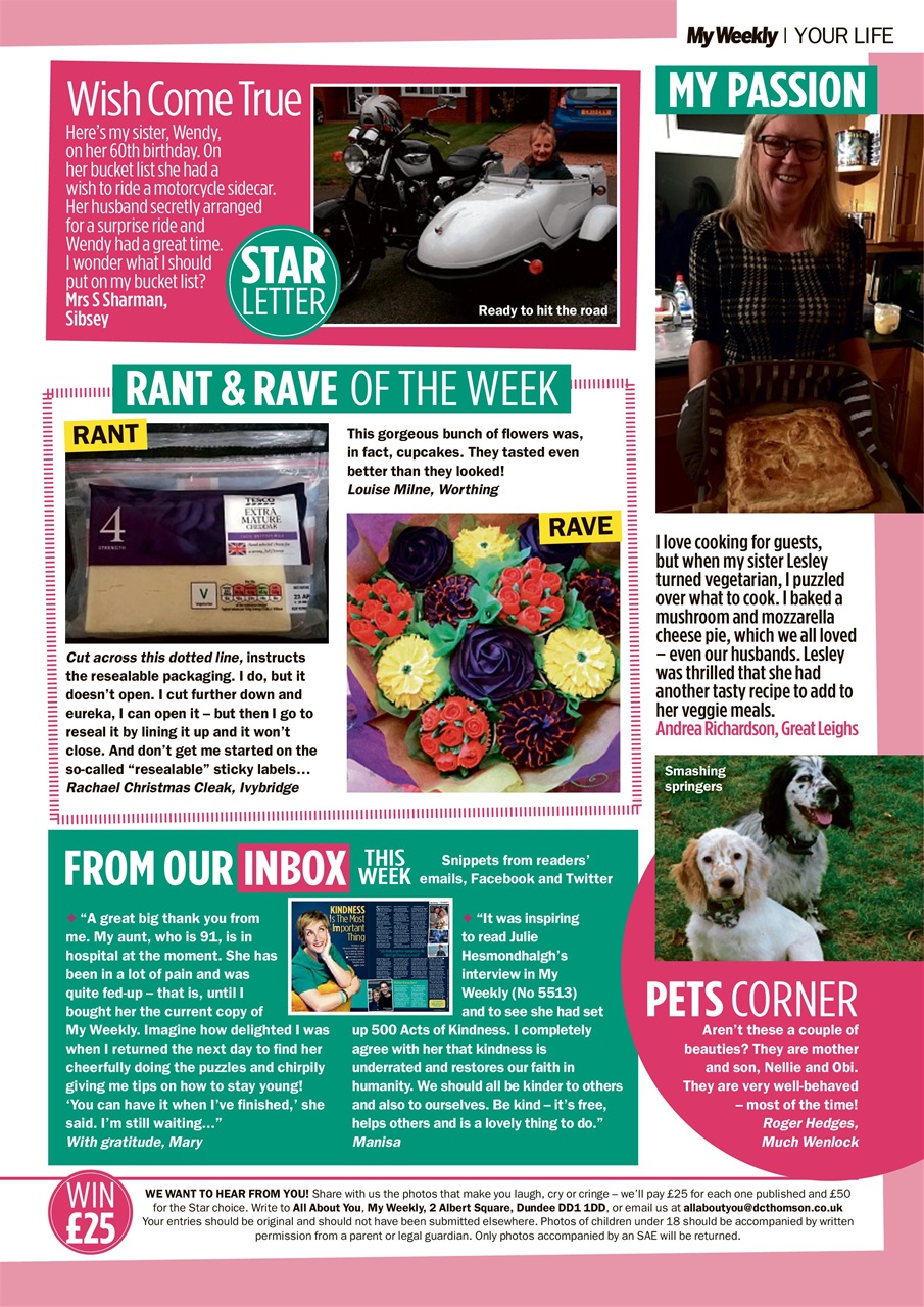 My Weekly Preview Pages