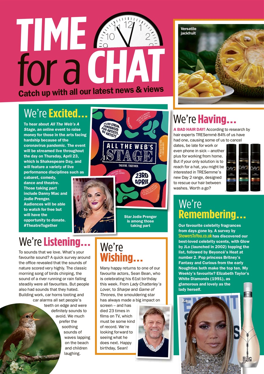 My Weekly Preview Pages