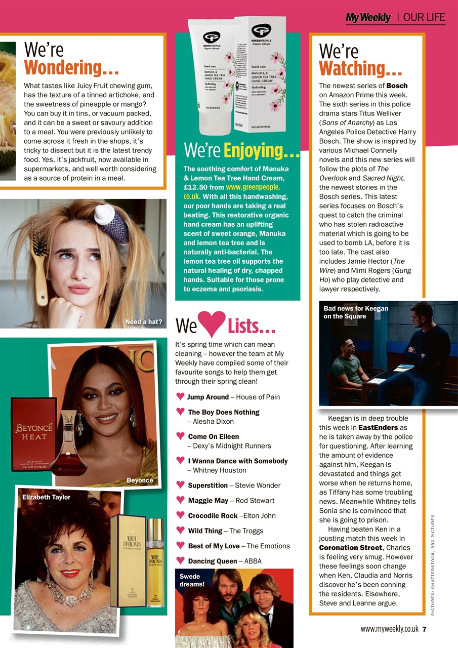 My Weekly Preview Pages