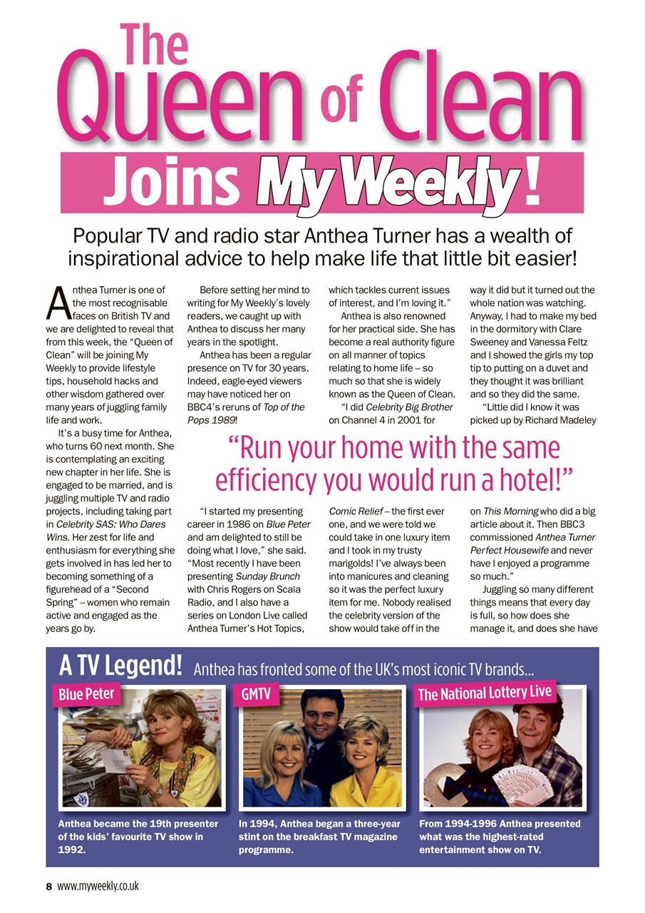 My Weekly Preview Pages