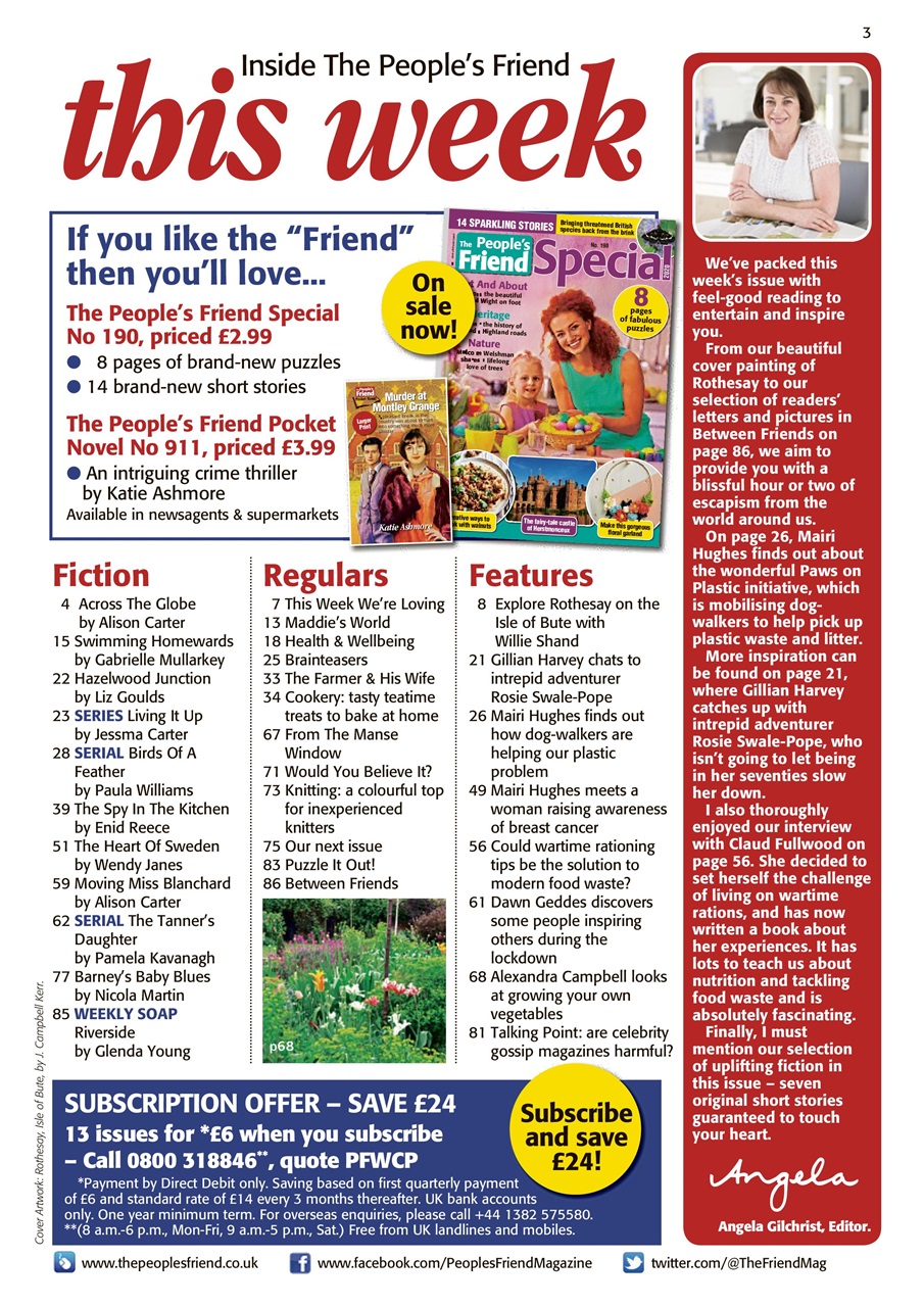 The People’s Friend Preview Pages