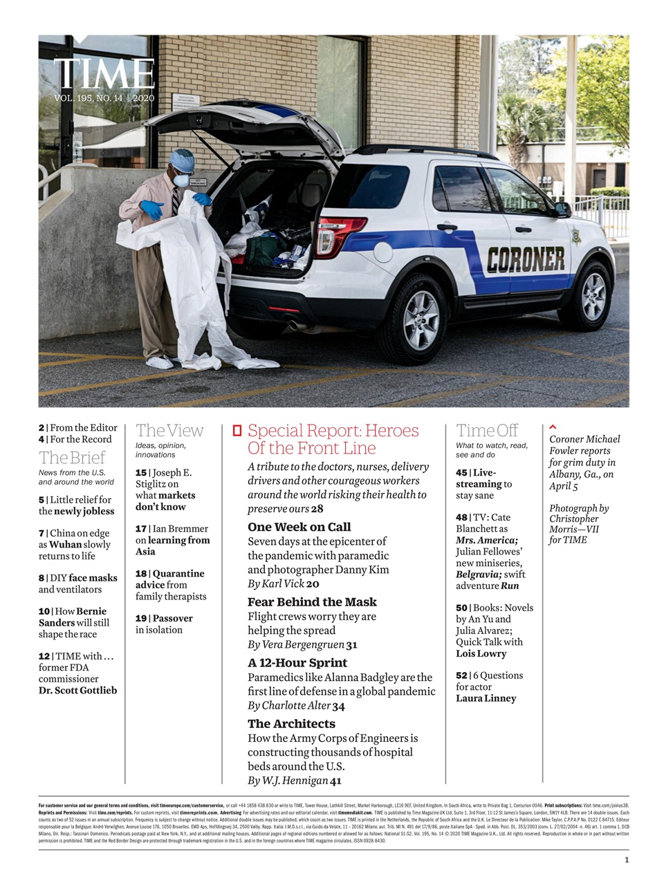 TIME Magazine Europe Preview Pages